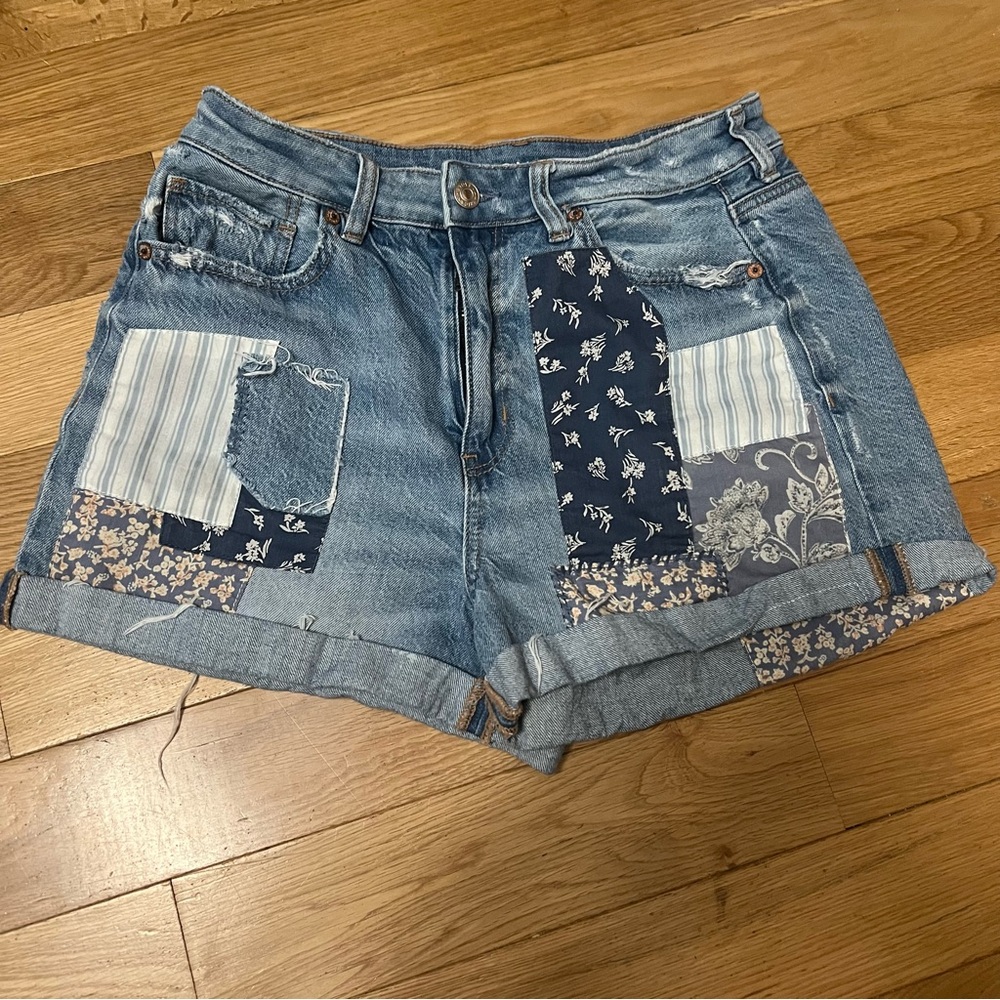 American Eagle Bandana Shorts